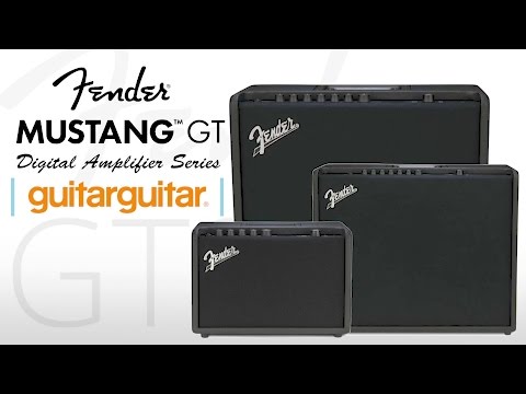 A look at the Fender Mustang GT "Generation Three" amps.