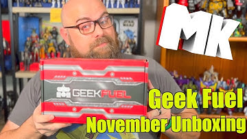 Unboxing Geek Fuel November 2021