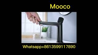 Brass Touch Digital Faucet for Bathroom Sinks