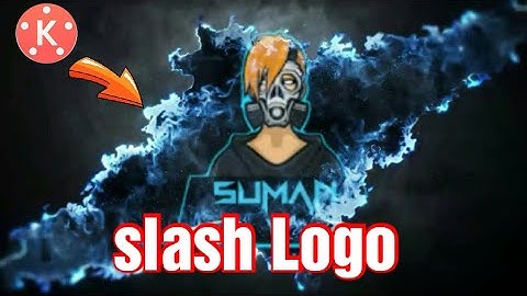 How To Make Slash Logo Reveal Intro In Kinemasterl Kinemaster Tutorial ll SUMAN YT