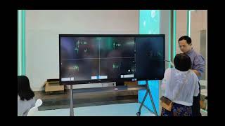 4K ultra-clear touch smart blackboard