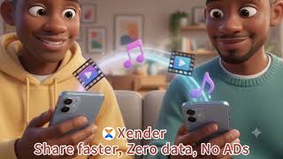 Xender: Share faster, Zero data, No ADs screenshot 1