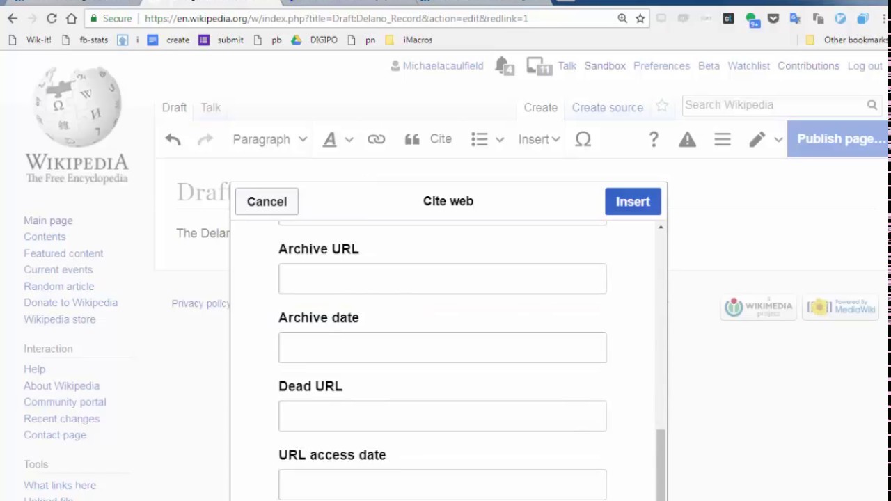 Starting a Newspaper Article on Wikipedia - YouTube