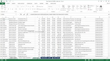 Microsoft Excel 2013 - Using the SumIF function