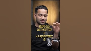 how to lern AI students ?? 5 step of learning AI !! #shorts #viral #trending #ytshorts