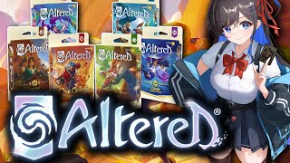 Altered TCG ALL 6 STARTER DECKS Opening and Review