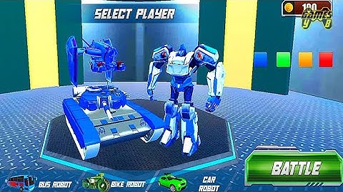 Tank Robot Transform Spaceship: Multiple Robot Transformation Game 2021 - Android Gameplay