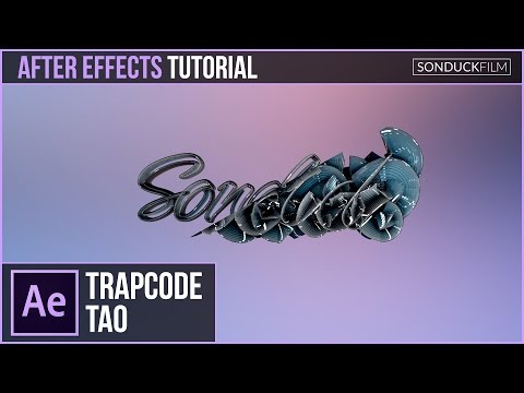 After Effects Tutorial: 3D Mesh Morph to Text with Trapcode Tao