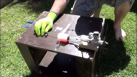 O.S fs 30-s 4 stroke engine running video