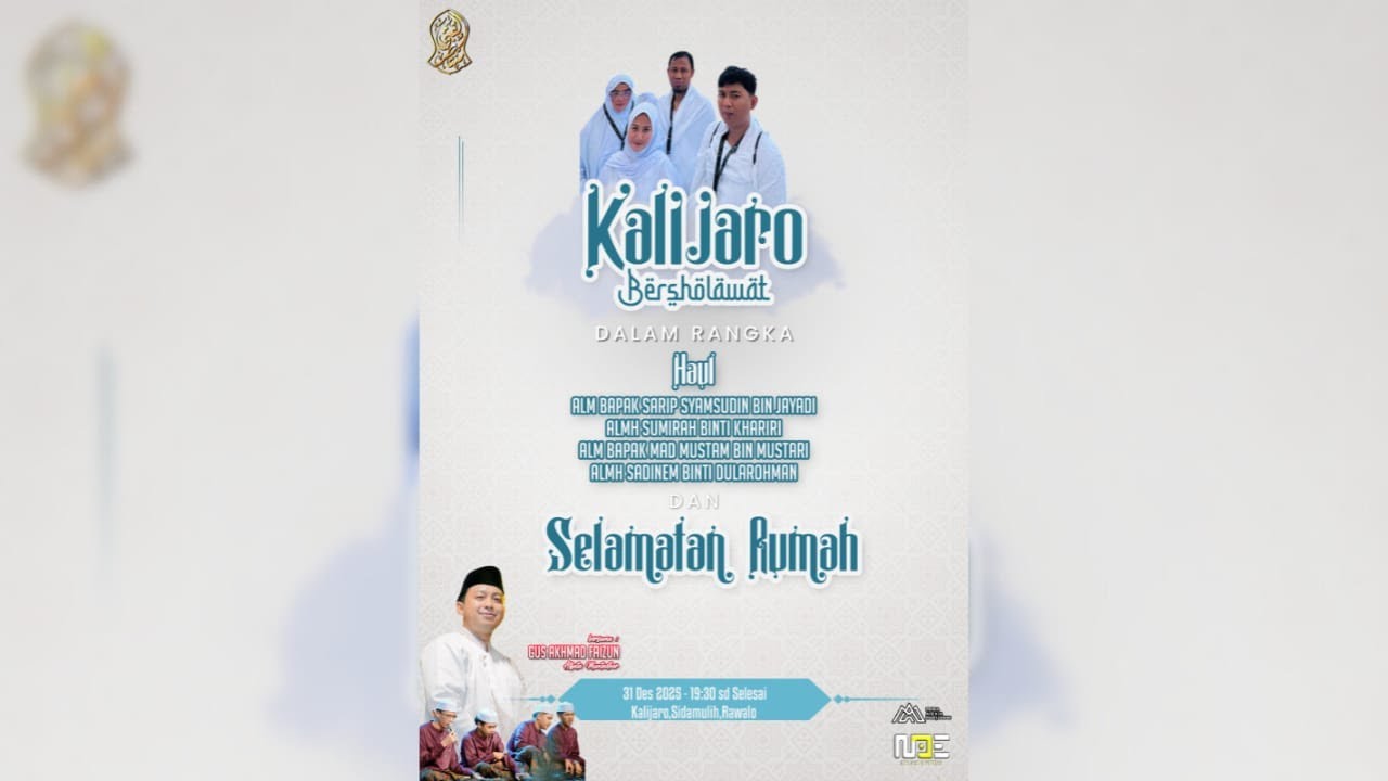 🔴LIVE | KALIJARO BERSHOLAWAT BERSAMA GUS AKHMAD FAIZUN DIIRINGI HADROH ALFATA MUNTADHOR