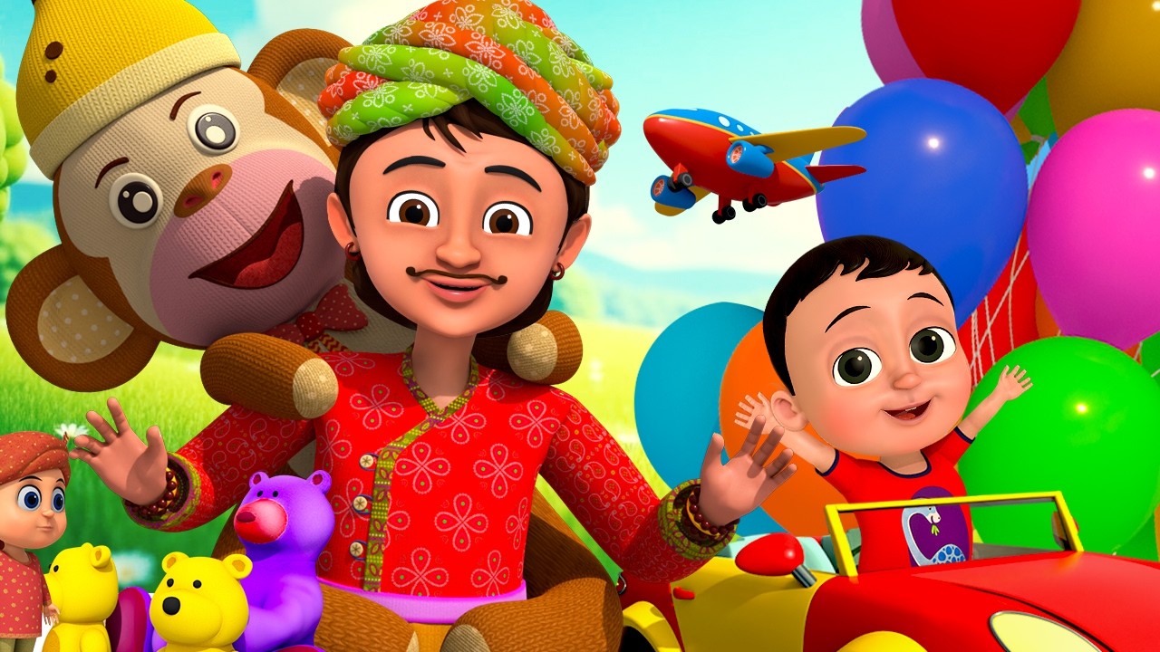 Khilone Wala Aaya + 6 More Rhymes in Hindi | Nursery Rhymes | Happy Hop