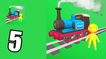 Rail Lands - Gameplay Walkthrough Part 5 -  (iOS, Android Gameplay) | LHT Gaming