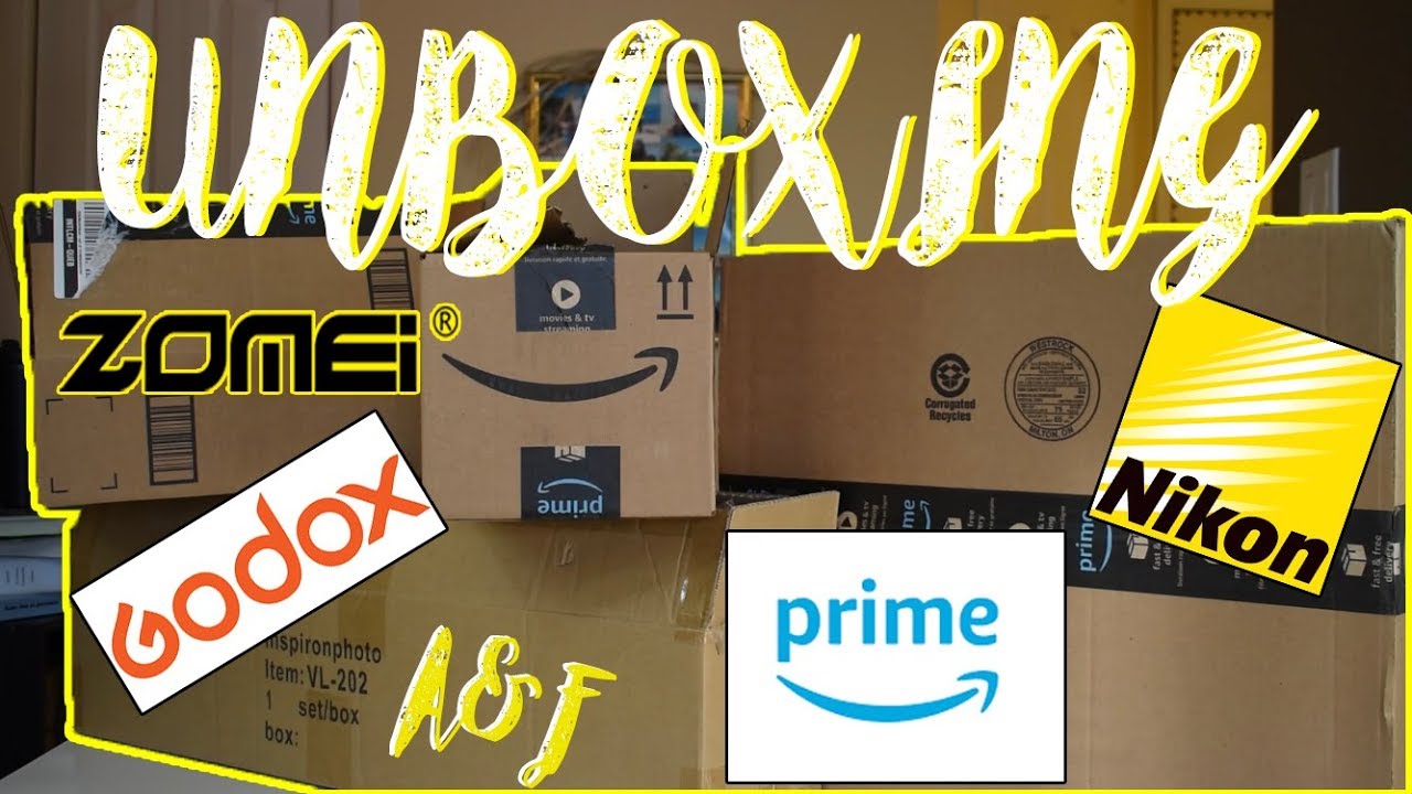 WE DO LOVE AMAZON PRIME (NIKON, GODOX, ZOMEI)