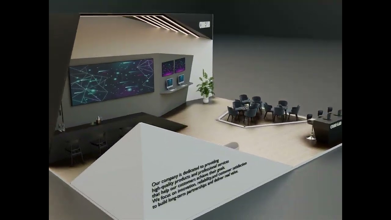 Exhibition Booth Design For Coding