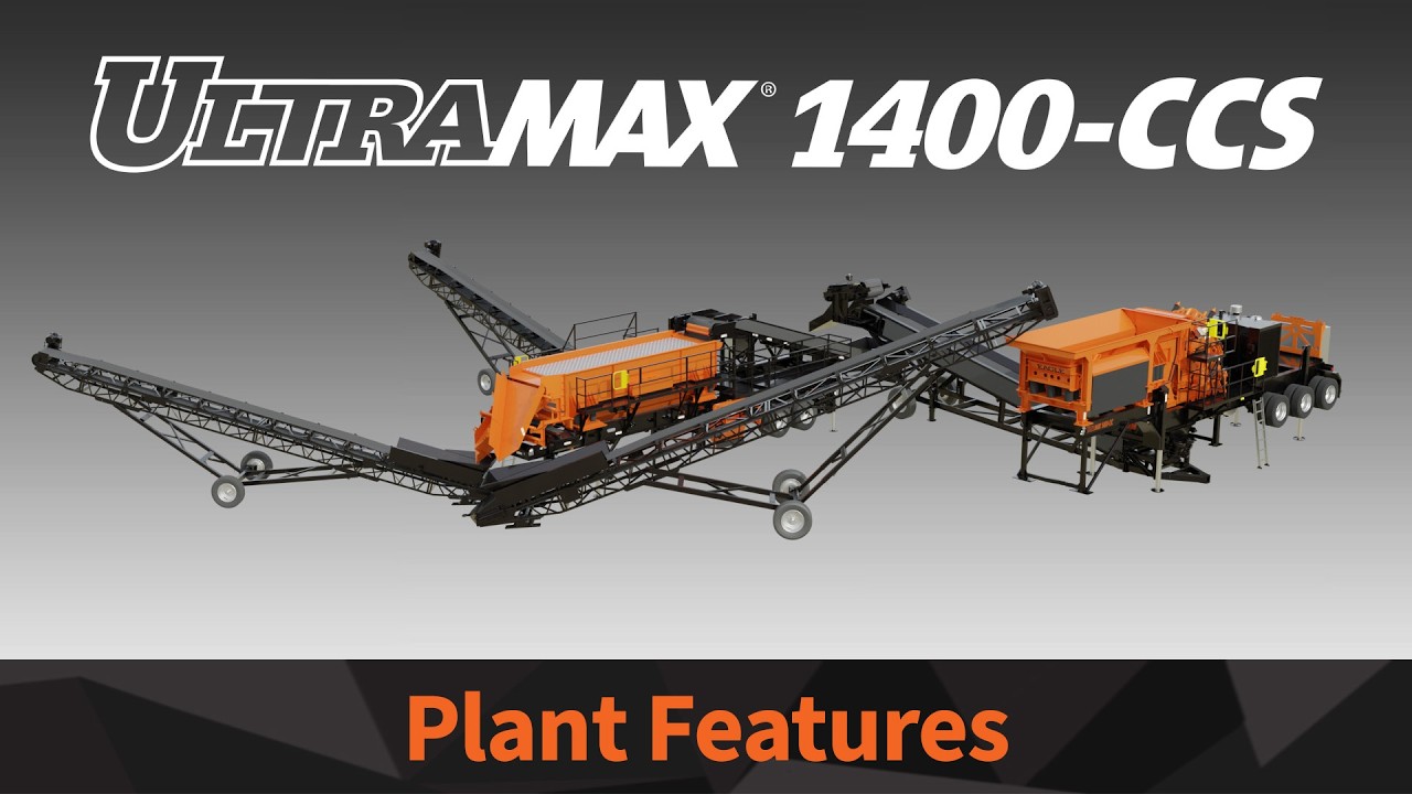 UltraMax® 1400-CCS Features - YouTube