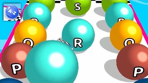 A-Z Run Gameplay, Android Mobile, iOS, All Levels A-Z Run Walkthrough