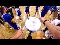 Drumming in a New Orleans Hotel Lobby! Georgia State Basketball Band