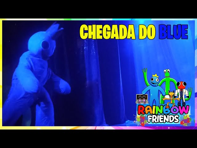TEatro ROblox - Rainbow Friends - AZUL BABÃO CHEGOU #rainbowfriends #roblox  #teatro #show #red 