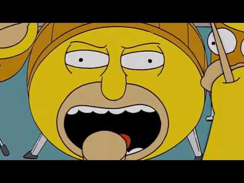 The Simpsons-Bart playing drums(My Dubbed version)