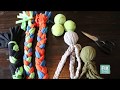 DIY Dog Toys - EASY Use old t-shirts