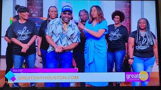 Baby Will You Love Me Shuffle - Elusive Ladies performing with MAJOR on Great Day Houston  4/17/2023