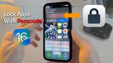 How to Lock iPhone Apps for THIEVES & take photo when WRONG❌