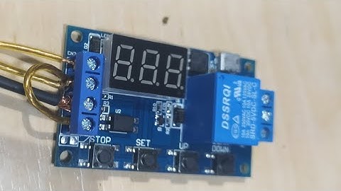 Temporizador programable como conectar sus cables y funcionamiento