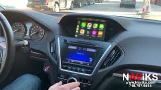 2014  2018 Acura MDX Apple CarPlay + Android Auto (Wired & Wireless) + HDMI + USB Media Player