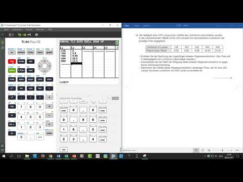 Video: Wie finden Sie die Regressionsgleichung auf einem TI 84?