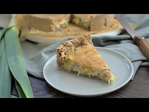 Quiche Poireau Vegan