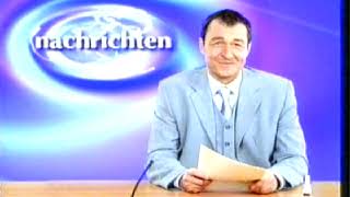 Nachrichtensprecher mit Schnupfen (Olynth Nasenspray)