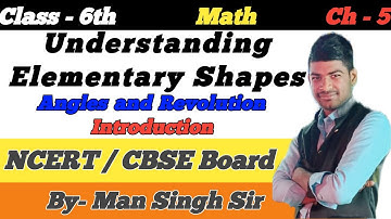 Maths Class 6 Chapter 5 Understanding Elementary Shapes- Revolutions On Clock Faces | Maths CBSE