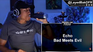 TRASH or PASS! Eminem & Royce Da 5'9 ( Echo ) [REACTION!!] Bad Meets Evil