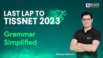 TISSNET VARC | Grammar Simplified | Last Lap to TISSNET 2023 | BYJU