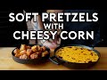 Philly Soft Pretzels & Kansas City Cheesy Corn | Football Fusion