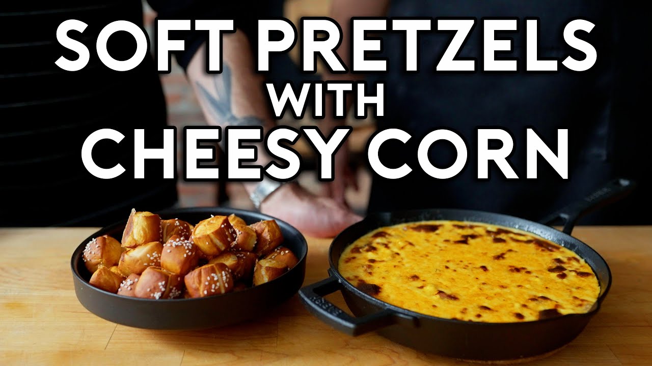 Philly Soft Pretzels & Kansas City Cheesy Corn Football Fusion YouTube