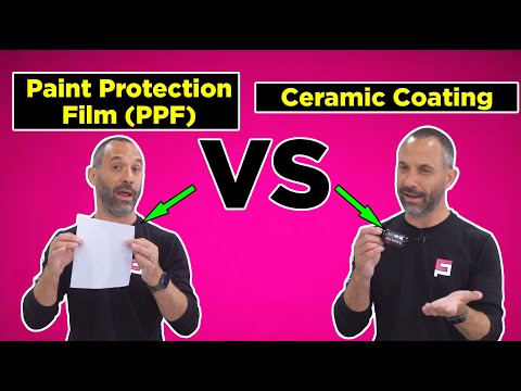 What is the difference between Ceramic Coating and Paint Protection Film
