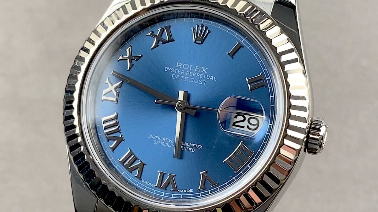 Rolex Datejust II 116334 Rolex Watch Review - YouTube
