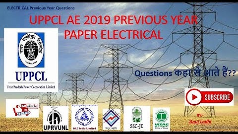 UPPCL ELECTRICAL 2019 PAPER WITH SOLUTION