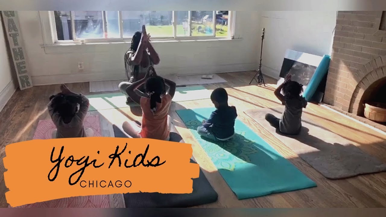 YOGI KIDS CHICAGO 🥳🤩 INTRO TO YOGA CLASS AGES (35) YouTube
