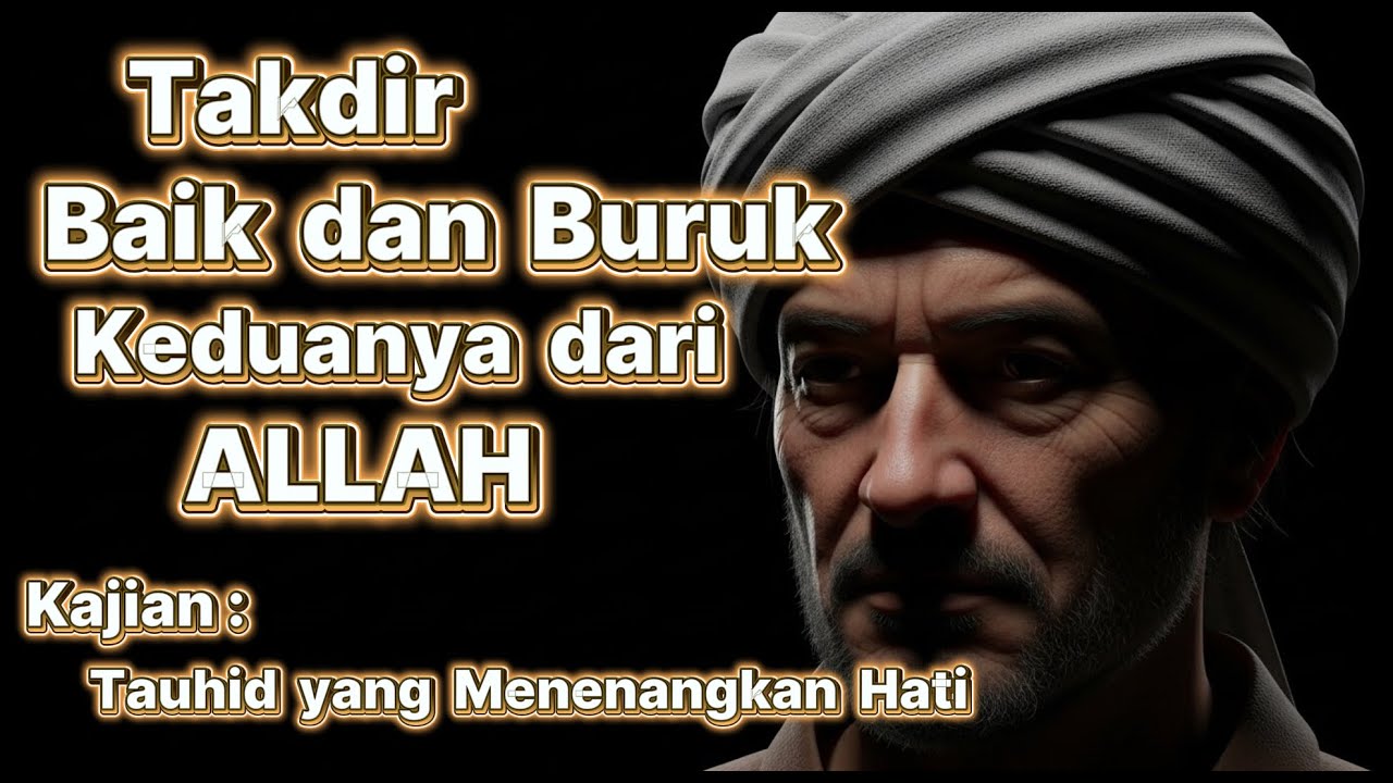 Takdir Baik dan Buruk, Keduanya dari ALLAH | Kajian Tauhid yang Menenangkan Hati