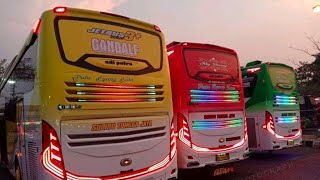 Suasana Terminal Jati Kudus Di Malam Hari || Surganya Para Pecinta BUS MALAM