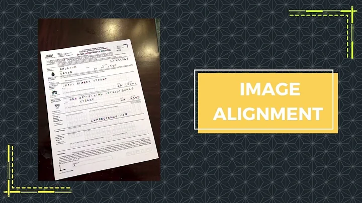 Image Features & Alignment with OpenCV