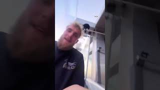 Jake Paul Slides Down Glass Slide Inside Of Skyscraper