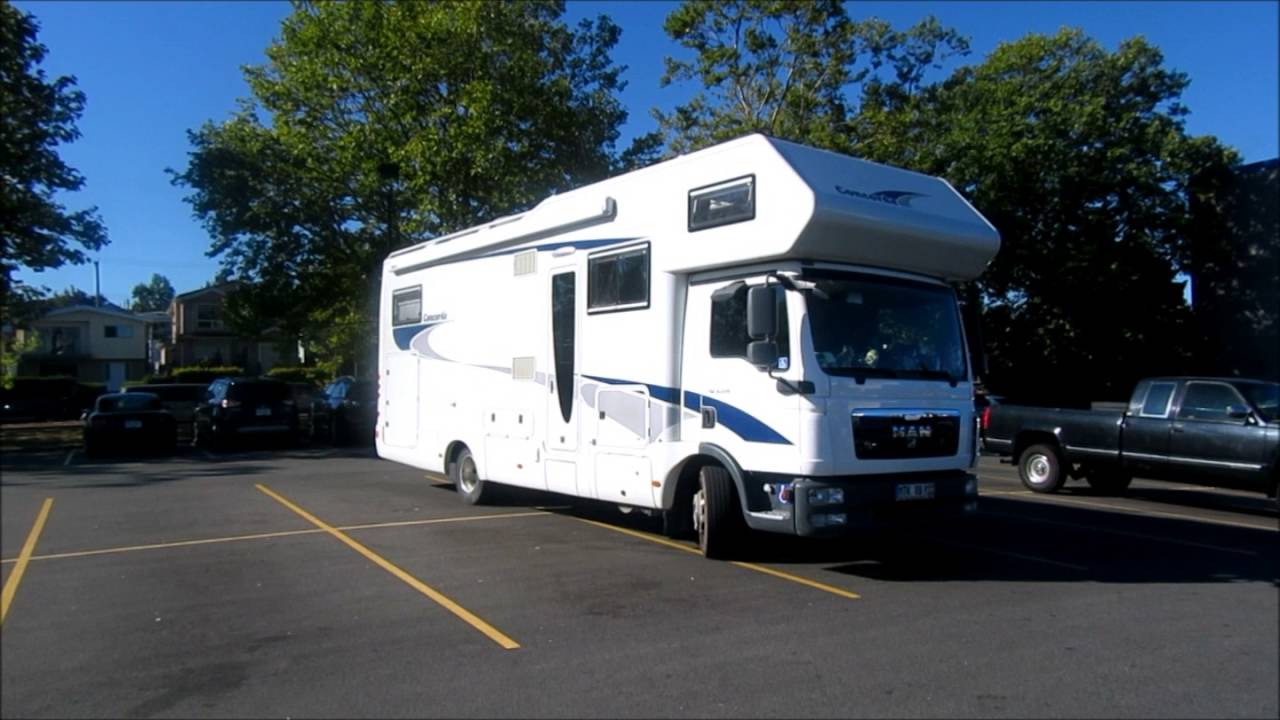 RV motorhome from Germany in Vancouver YouTube