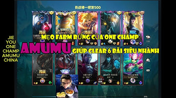 Cách chơi Amumu để farm rừng nhanh Top 1