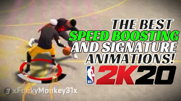 Best Speedboost Dribble Moves in NBA 2K20!!