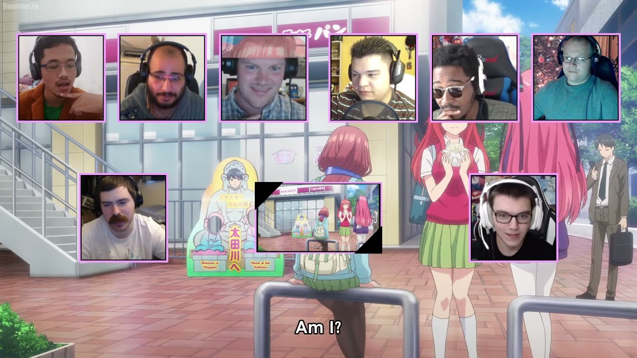 The Quintessential Quintuplets Episode 1 Reaction Mashup Gotoubun no Hanayome Ep 1 Reaction