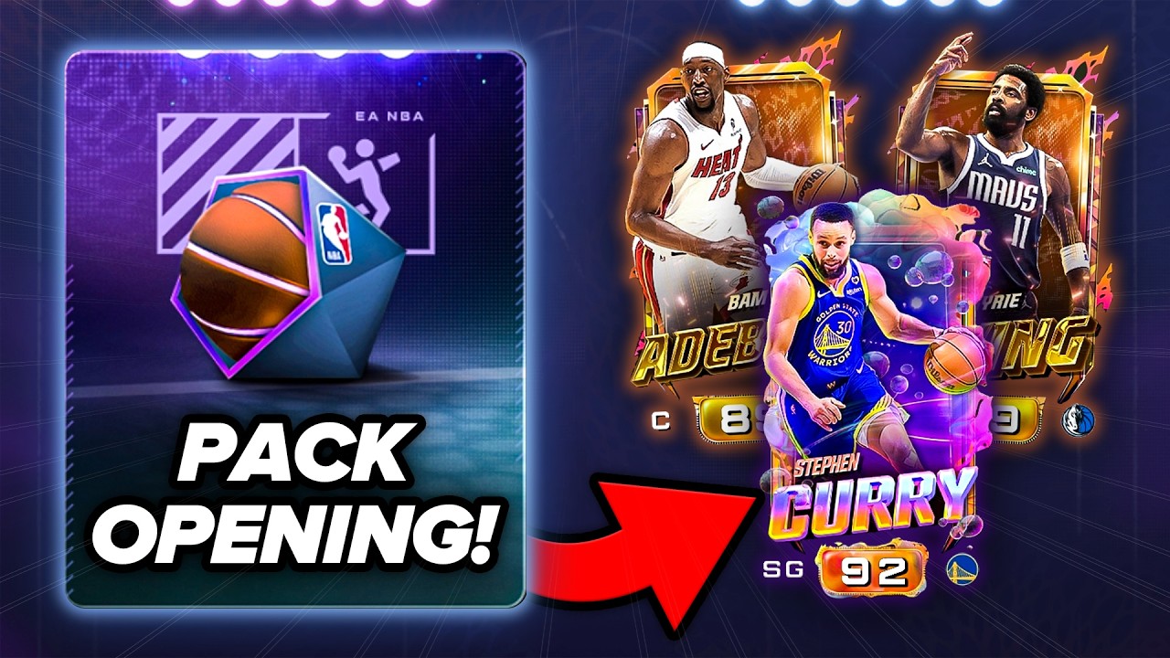 Мой ПЕРВЫЙ НАБОР NBA Live Mobile 10-го сезона ОТКРЫТ!!!