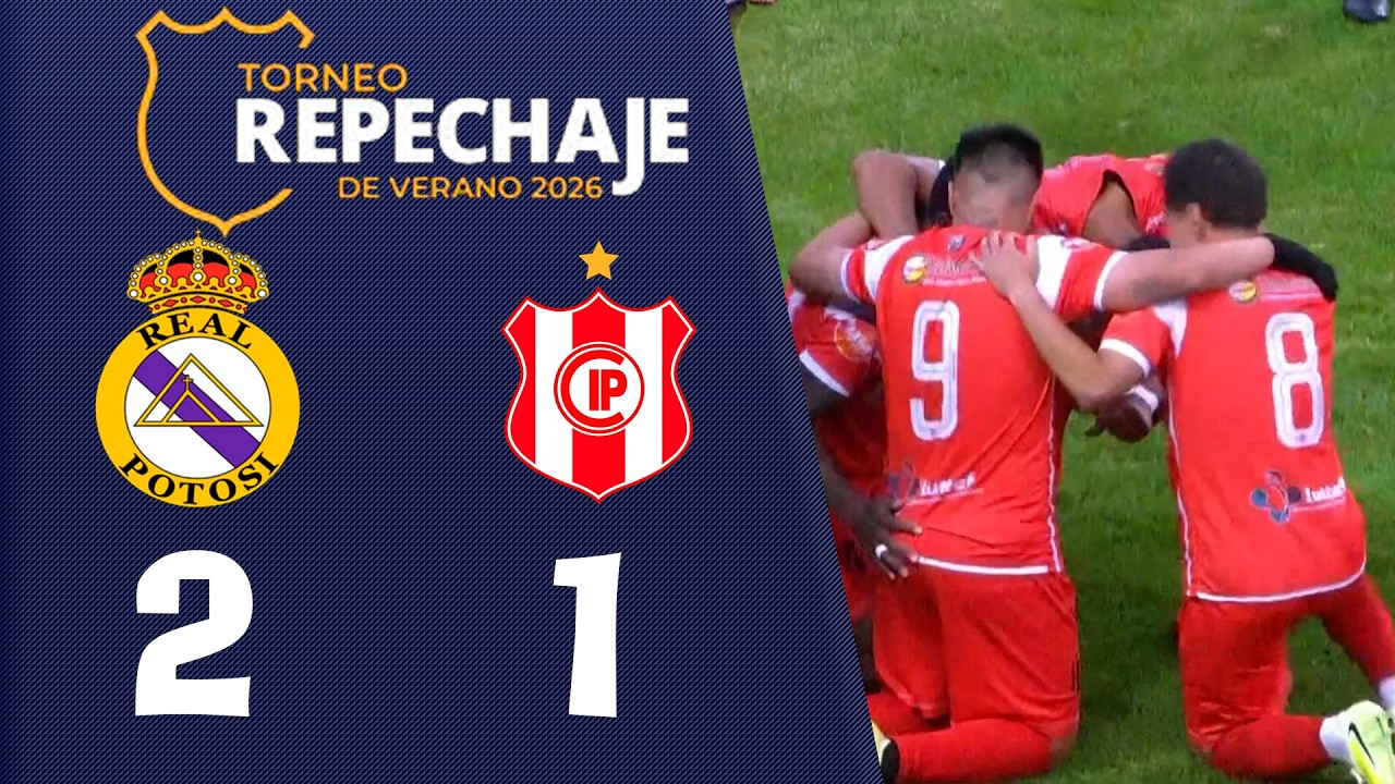 Clasifica el Inde - Real Potosí 2 - Independiente 1 (Global: 2 - 3) - Torneo Repechaje de Verano